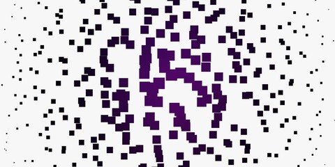 Light Pink vector backdrop with rectangles.