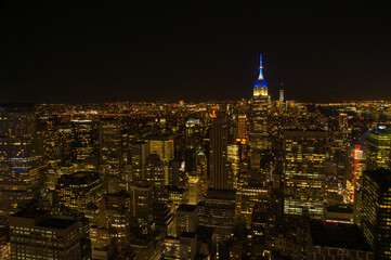 Panoramic view of Manhattan