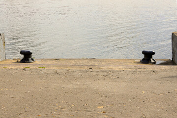 Berth on the Volga river in Tver