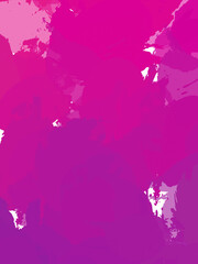 2D illustration of colorful brush strokes. Decorative texture painting. Vibrant paint pattern backdrop. Chaotic brushstrokes painting.