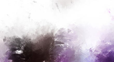 Painted composition with vibrant brush strokes. Textured colorful painting. Paint brushed wallpaper.