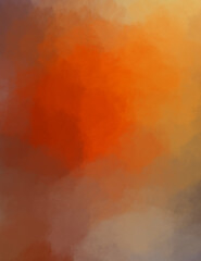 Brushed Painted Abstract Background. Brush stroked painting. Strokes of paint. 2D Illustration.