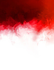 2D illustration of colorful brush strokes. Decorative texture painting. Vibrant paint pattern backdrop.