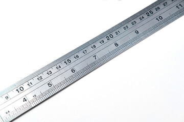 ruler isolated on white