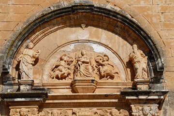 St. Joan Kirche in Muro. Es ist eine Gemeinde auf der Insel Mallorca. Mallorca, Spanien, Europa  --
St. Joan Church in Muro. It is a municipality on the island of Mallorca. Mallorca, Spain, Europe