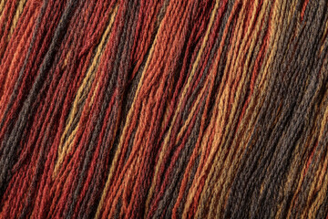 dyeing yarn for the background