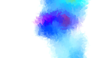 Brushed Painted Abstract Background. Brush stroked painting. Artistic vibrant and colorful wallpaper..