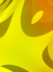 Abstract background with colorful gradient. Vibrant graphic wallpaper with stripes design. Fluid 2D illustration of modern movement.