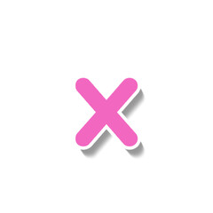 Fototapeta premium interface icons pink