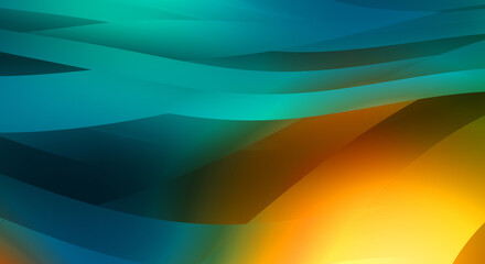 Abstract background with colorful gradient. Vibrant graphic wallpaper with stripes design. Fluid 2D illustration of modern movement.
