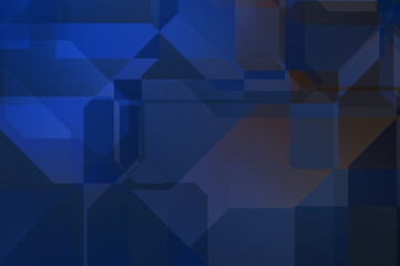 Obraz premium Trendy geometric abstract background in minimalistic flat style with dynamic composition.
