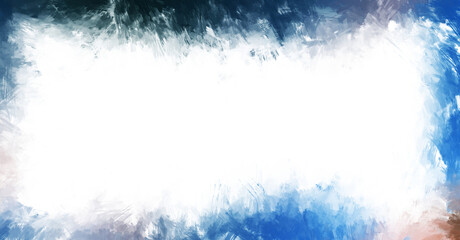 Modern art. Brushed Painted Abstract Background. Brush stroked painting. Strokes of paint. 2D Illustration.´