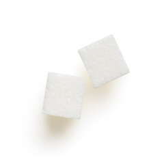 Isolated sugar on white background for scene creator