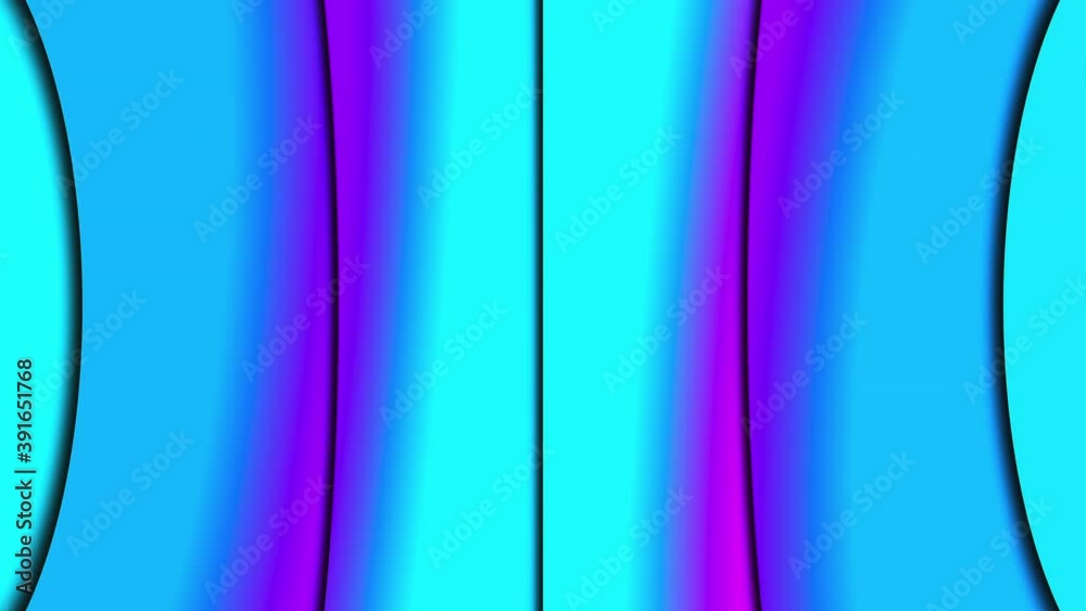 Poster multicolored shapes rectangles with linear gradient, computer generated. 3d render of abstract backg