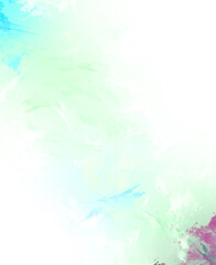 Brushed Painted Abstract Background. Brush stroked painting. Strokes of paint. 2D Illustration.