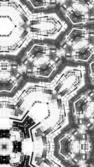 Abstract modern stripes lines white and gray background. Black angular lines.