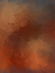 Brushed Painted Abstract Background. Brush stroked painting. Artistic vibrant and colorful wallpaper.