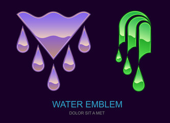 Hi tech Logo business abstract vector design template, Modern looped infinity logotype, Vector illustration