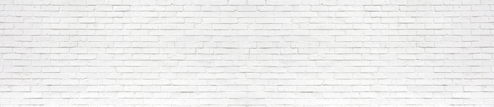 white, old brick wall may used as background