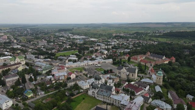ancient castle in Zhovkva in Ukraine