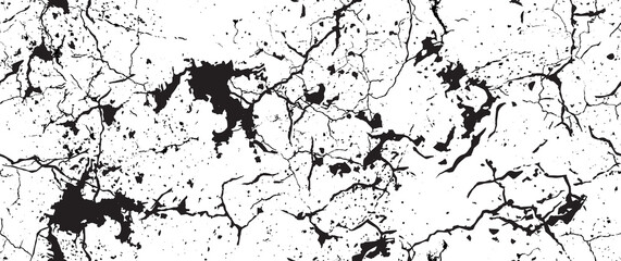 Fototapeta premium Distressed Grunge Texture. Seamless Pattern.