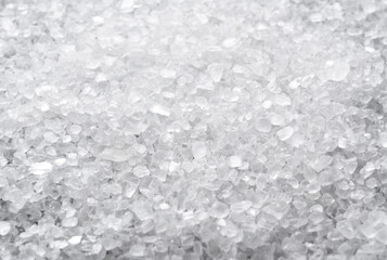 Himalayan rock salt spread over the entire screen