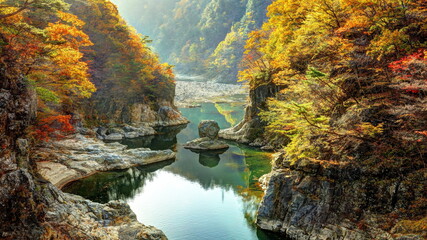 秋の龍王峡