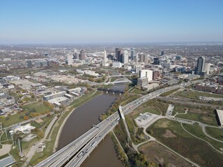 aerial view