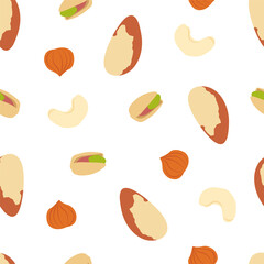 Brazilian nut, Pistachio, Hazelnut and Cashew. 