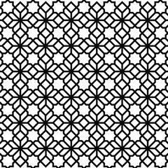 Polygonal islamic line pattern