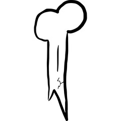 Broken doodle Bone