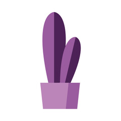 cactus houseplant nature isolated icon