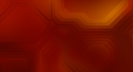 Geometric multicolored intersecting lines. Graphic illustration of digital technology. Abstract background.