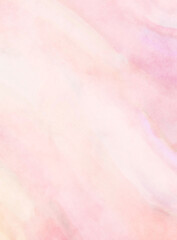 Watercolor abstract painting with pastel colors. Soft color painted illustration of calming composition for poster, wall art, banner, card, book cover or packaging. Modern brush strokes painting.