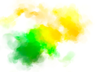 Crazy watercolor random pattern. Creative abstraction. Modern art painting. 2d illustration. Digital texture wallpaper. Artistic watercolored backdrop material.