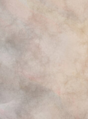 Watercolor abstract painting with pastel colors. Soft color painted illustration of calming composition for poster, wall art, banner, card, book cover or packaging. Modern brush strokes painting.