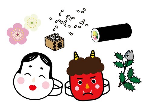 76 Best 鬼は外福は内 Images Stock Photos Vectors Adobe Stock