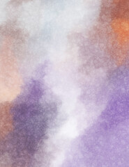 Watercolor painted background. Abstract Illustration wallpaper. Brush stroked painting. 2D Illustration.