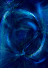 Dynamic blue color dynamic shape and various colorful background. Colorful geometric background.
