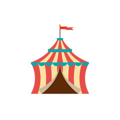 Circus tent vector illustration