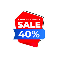 Sale Tag Vector Badge Template, Sale Label Collection, Clearance Sale Sticker Emblem, Bargain Sale Sign Isolated On White Background