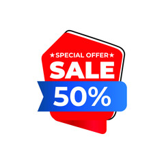 Sale Tag Vector Badge Template, Sale Label Collection, Clearance Sale Sticker Emblem, Bargain Sale Sign Isolated On White Background