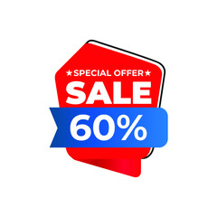 Sale Tag Vector Badge Template, Sale Label Collection, Clearance Sale Sticker Emblem, Bargain Sale Sign Isolated On White Background