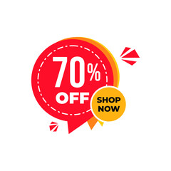 Sale Tag Vector Badge Template, Sale Label Collection, Clearance Sale Sticker Emblem, Bargain Sale Sign Isolated On White Background