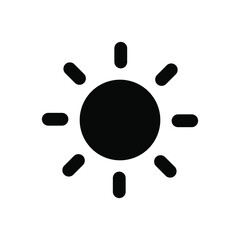 weather icon vector. weather icon black on white background. weather icon simple and modern. weather icon vector illustration.