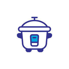 rice cooker icon vector design trendy