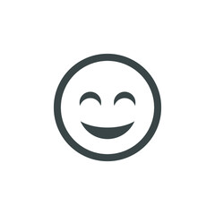 emoticon icon vector 