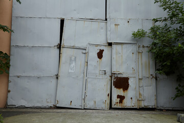 old door in the house