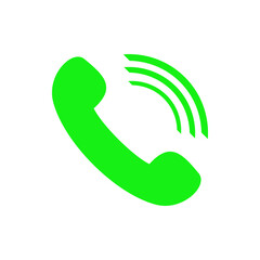 phone icon. phone icon vector. phone icon isolated on white background