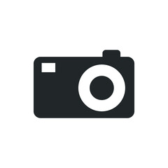 Camera icon vector. Camera icon isolated on white background. Camera icon simple and modern for app, web and design.